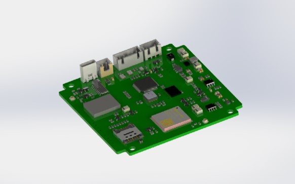MEMS accelerometer module used in wireless sensing